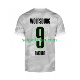 VfL Wolfsburg Mohamed Amoura 9 Fodboldtrøjer Udebanesæt 2025/26 Kort ærmer